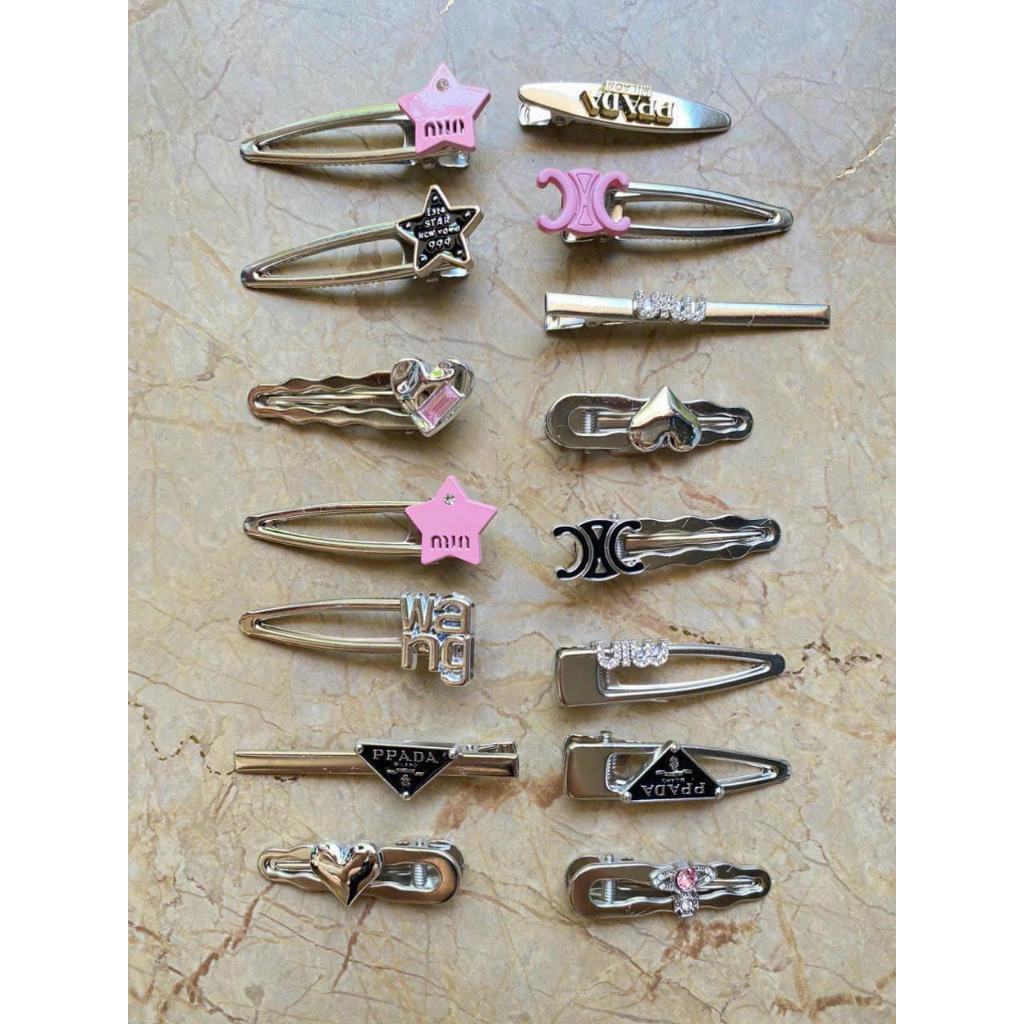 Set 15 kẹp tóc thương hiệu thương phong cách Hàn Quốc