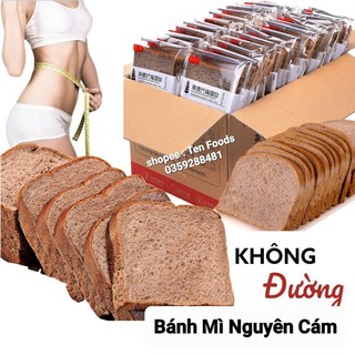 Bánh mì nguyên cám healthy / bánh mỳ đen lúa mạch ăn kiêng / giảm cân