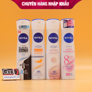 Xịt khử mùi toàn thân Nivea Nữ 150ml