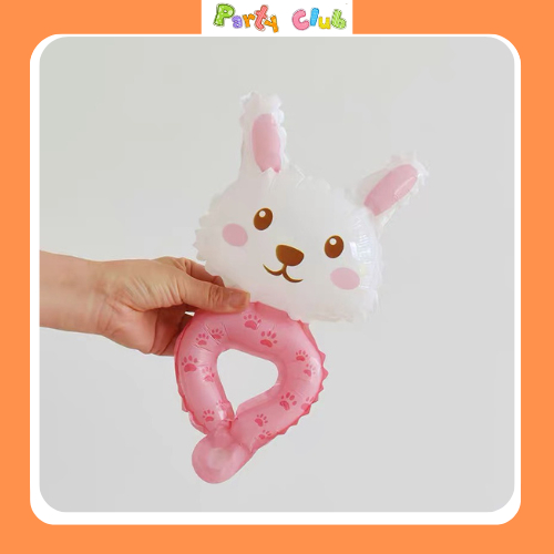 Bong bóng hình thú đeo cổ tay cho bé trang trí sinh nhật