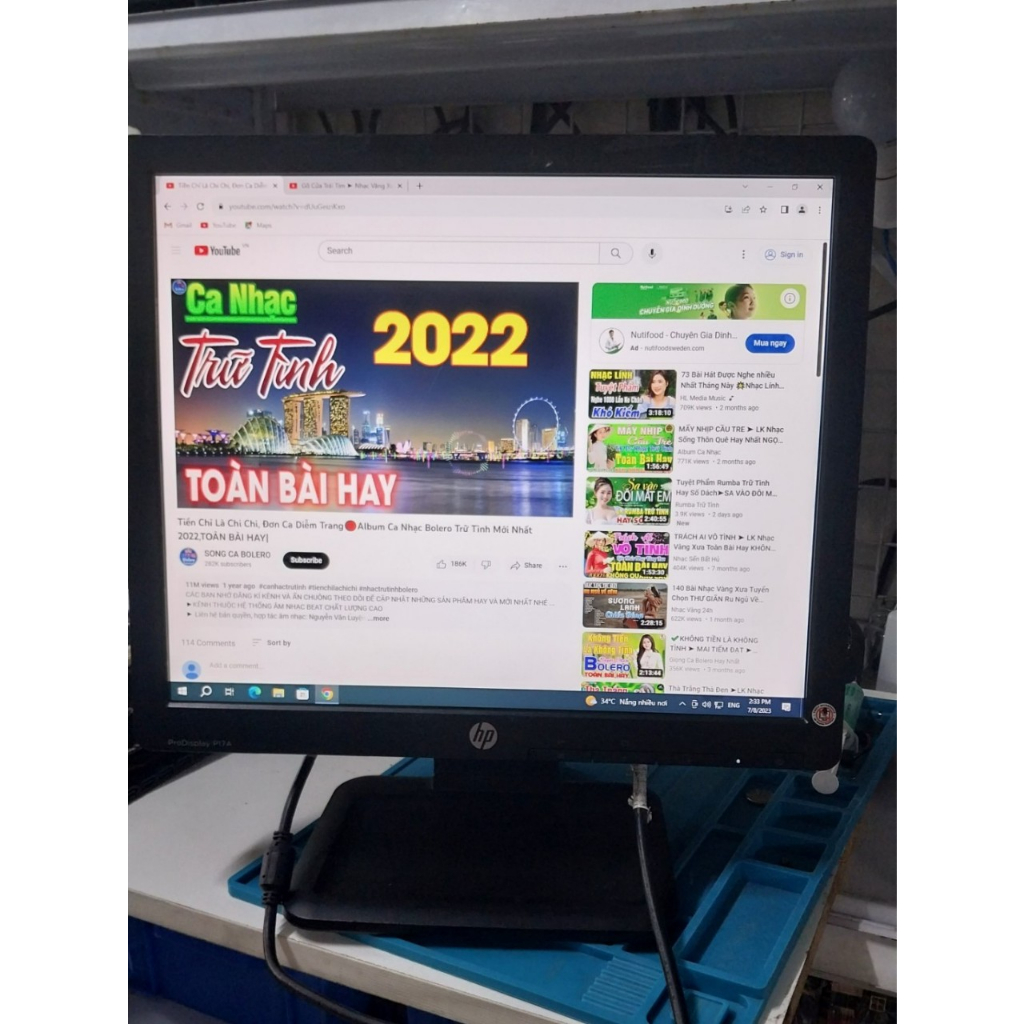 Màn 17in led sáng đẹp hàng cũ bh 01 tháng