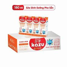 Thùng sữa pha sẵn Aiwado Kazu Gold 48 hộp 180ml Phát triển toàn diện