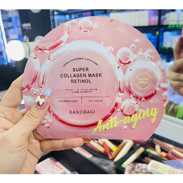 Mặt Nạ Giấy Banobagi Mask Ngừa Lão Hóa, Tái Tạo Da Super Collagen Mask 30G