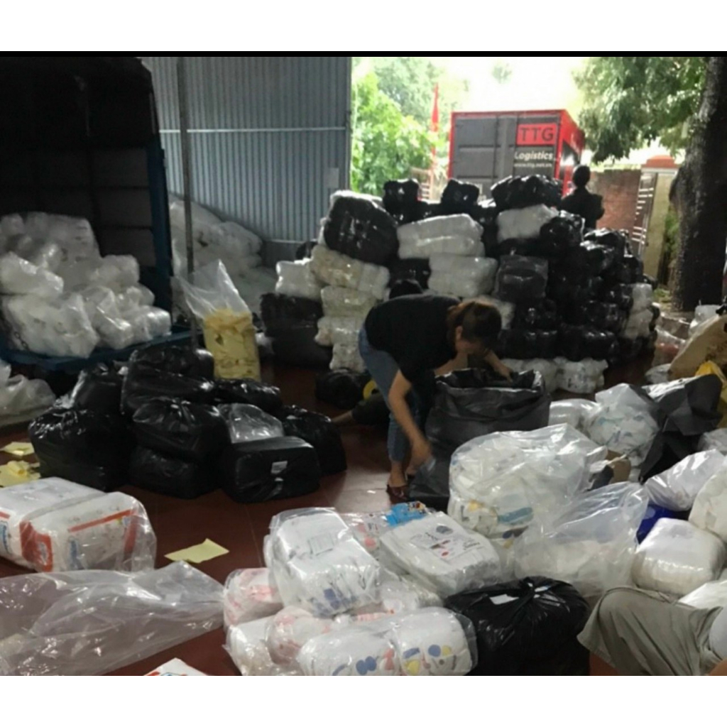 Bỉm quần Miobuss 1 bịch 50 miếng bo mông hàng công ty M/L/XL/XXL/XXXL