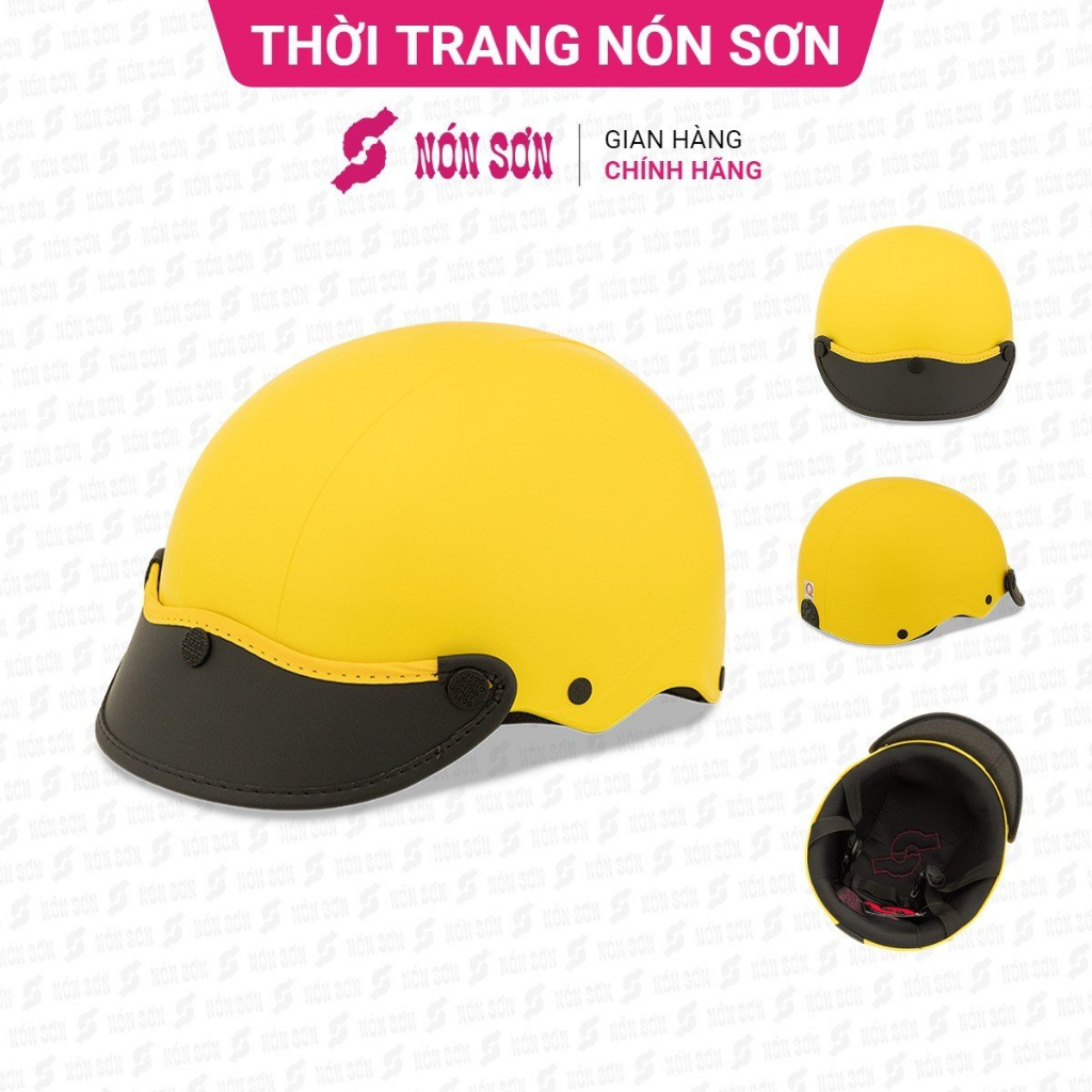 Mũ bảo hiểm trơn NÓN SƠN chính hãng TN-VG234s