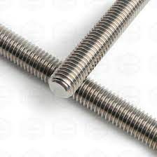 Thanh ren, ty ren inox, 2 thanh ren M6 dài 1m kèm 4 êcu