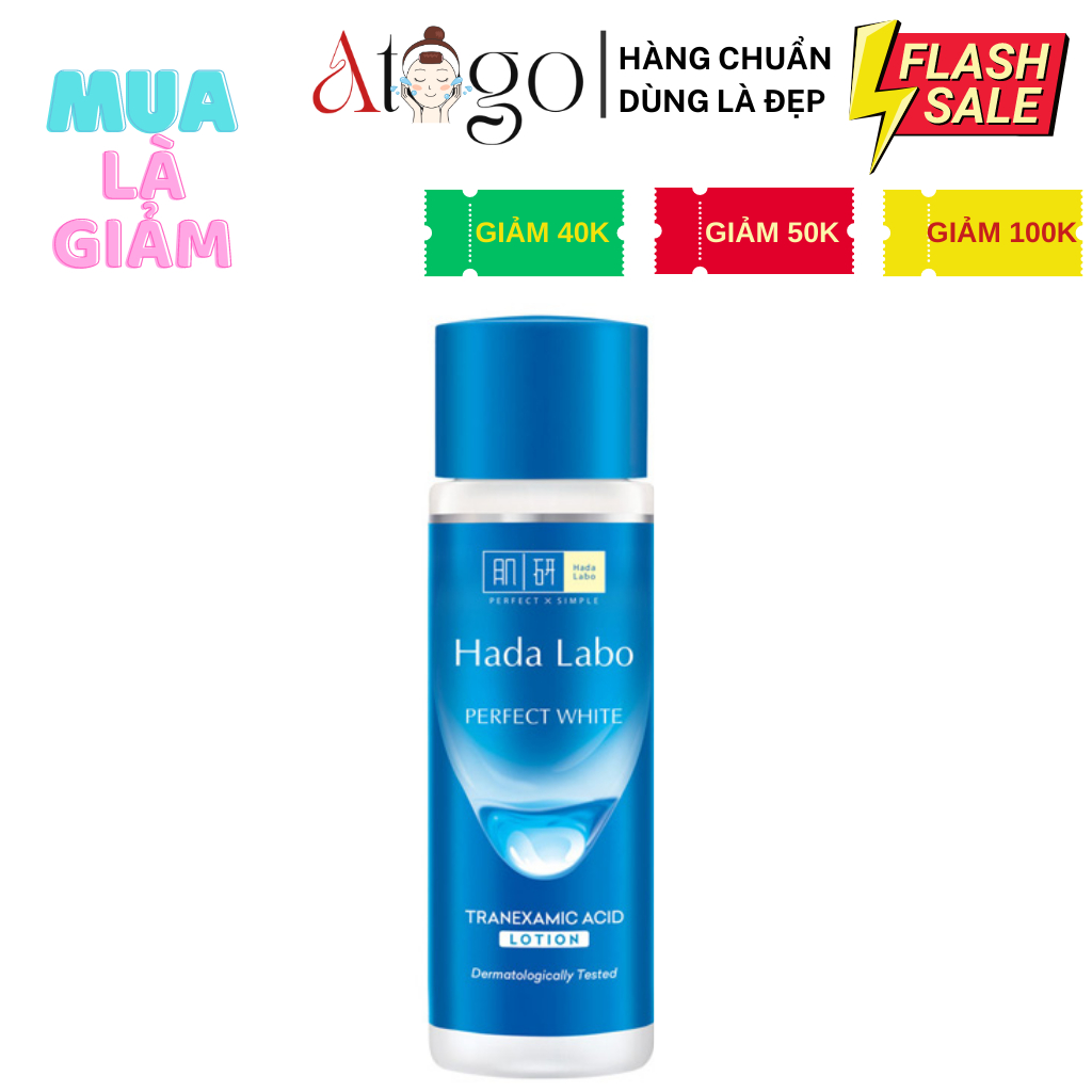 Dung Dịch Hada Labo Perfect White Lotion Dưỡng Trắng Da Tối Ưu 100ml