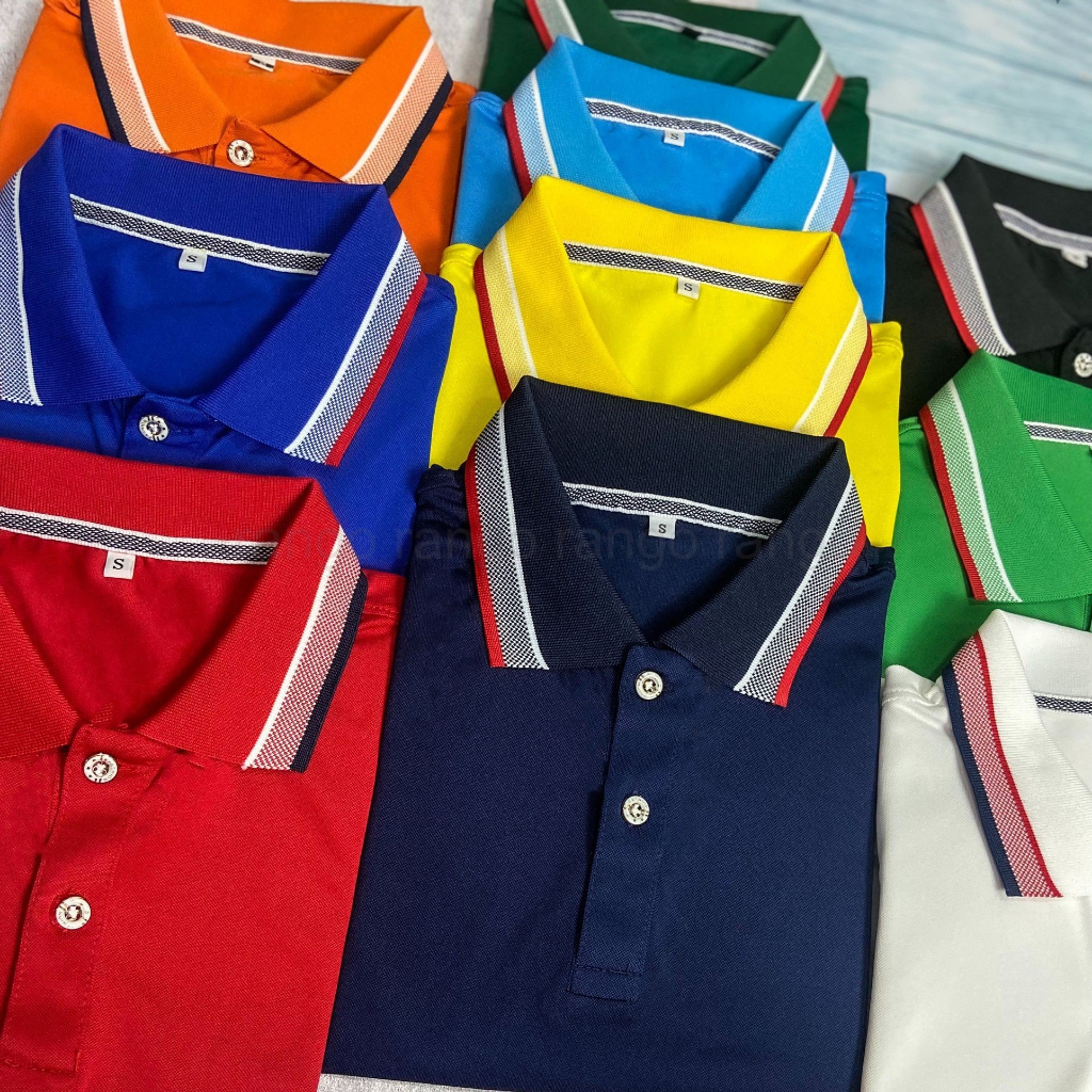 Áo polo nam  áo polo nam nữ độc quyền Cá sấu Thái cổ dệt vi tính hàng cao cấp