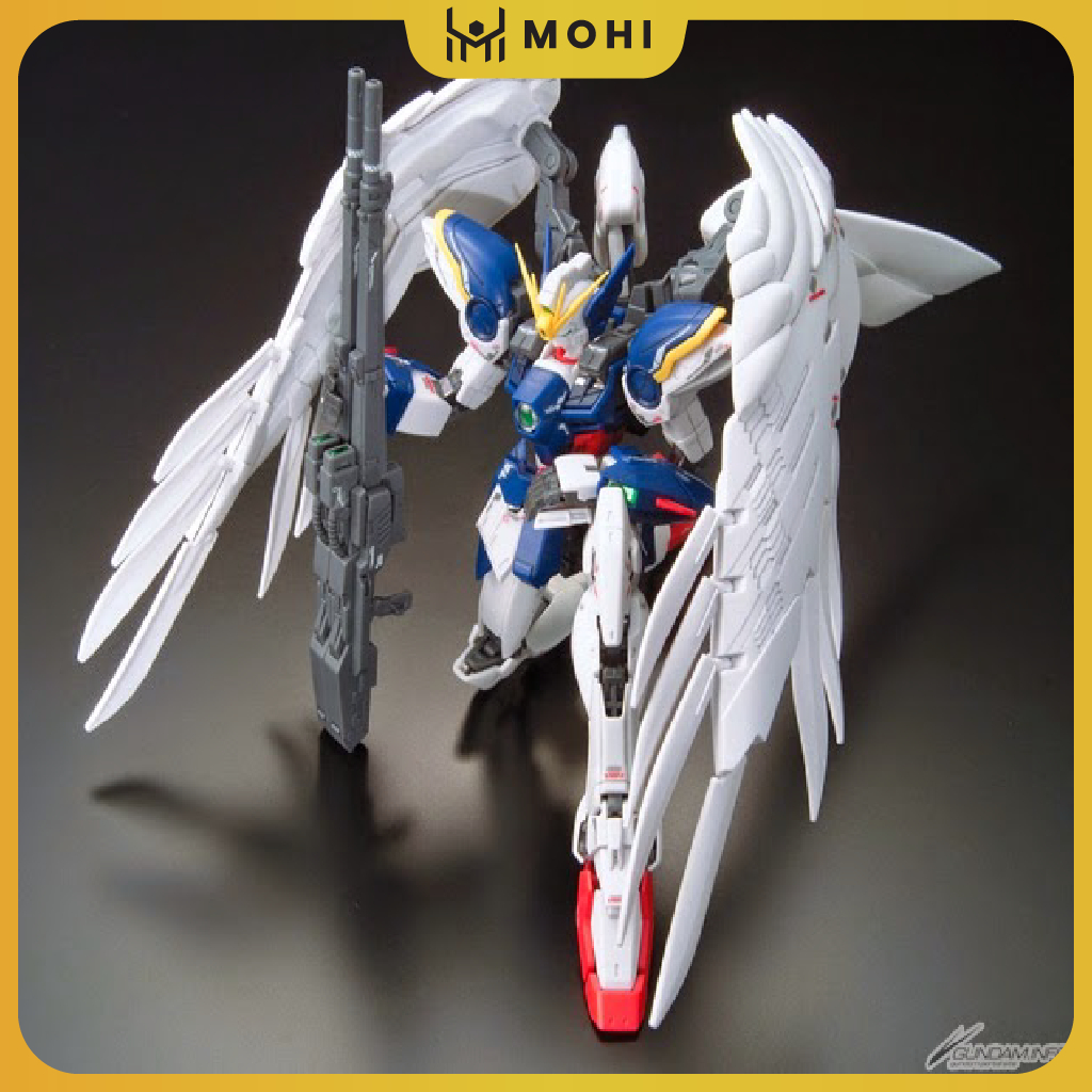 - Mô hình MG Gundam Thiên thần sức mạnh HG1/144 Mã 6601 cao 18cm - nặng 150 gram - Figure Gundam - Có hộp màu