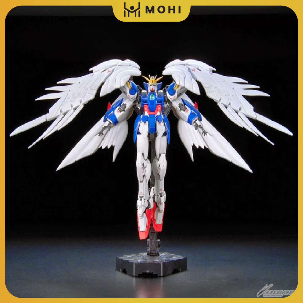 - Mô hình MG Gundam Thiên thần sức mạnh HG1/144 Mã 6601 cao 18cm - nặng 150 gram - Figure Gundam - Có hộp màu