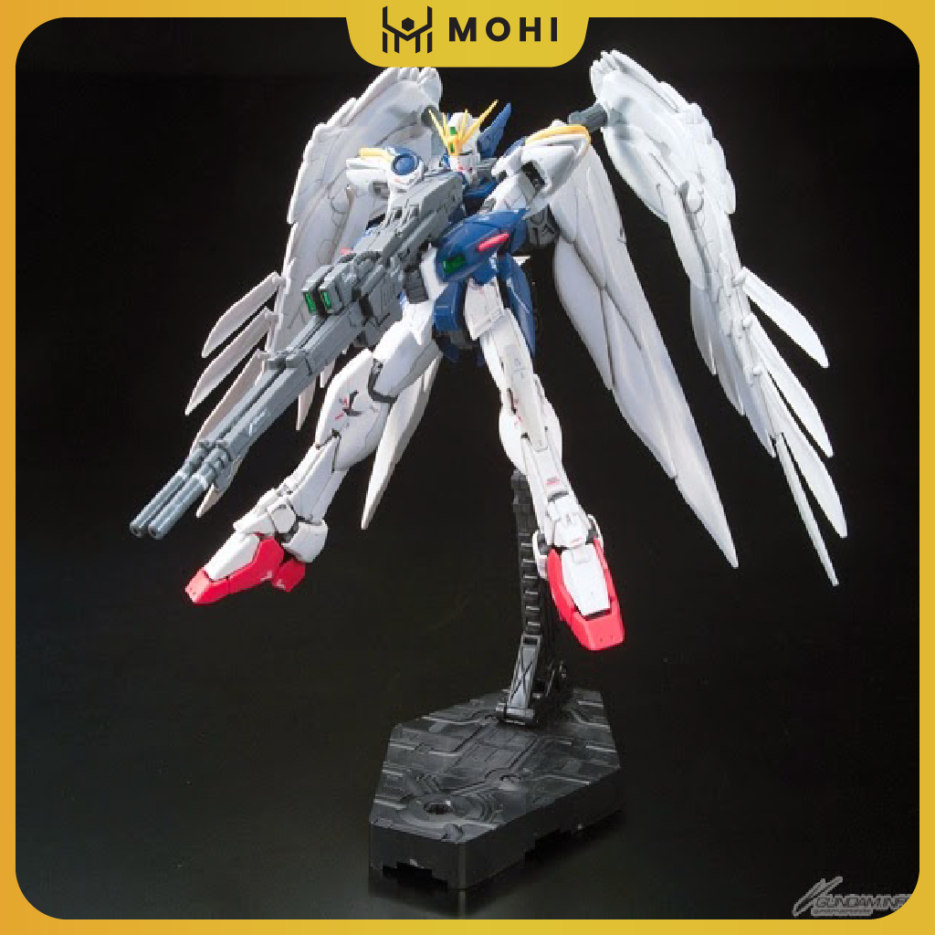 - Mô hình MG Gundam Thiên thần sức mạnh HG1/144 Mã 6601 cao 18cm - nặng 150 gram - Figure Gundam - Có hộp màu