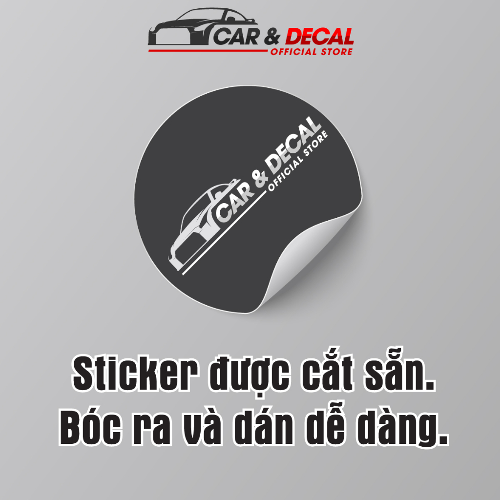 Tem Dán Xe Máy Tafu, Decal Tafu Trang Trí Xe, Sticker Tafu Dán Xe Máy, Xe Moto, Chất Liệu Decal Ôtô Chịu Nắng Chống Nước