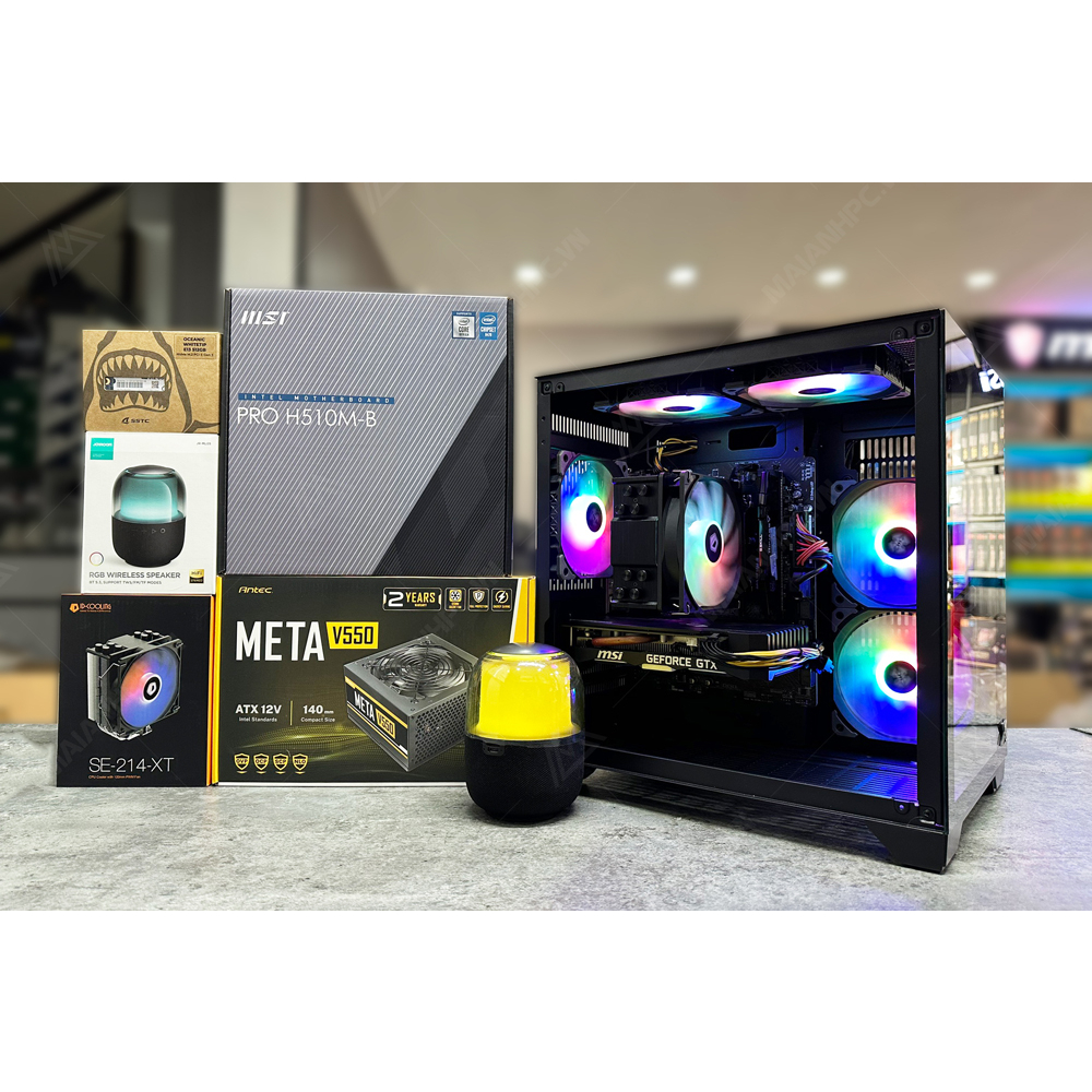 Bộ máy tính gaming I5-10400f/GTX 1660S 6GB hàng chính hãng bảo hành 1 đổi 1