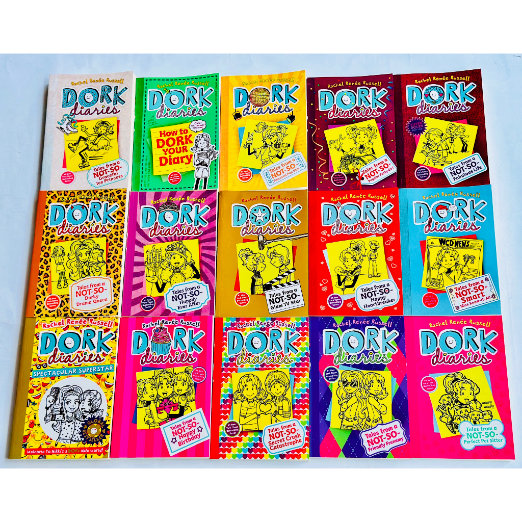 Dork diaries (bộ 15q nhập khẩu)
