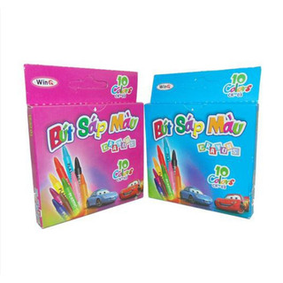Bút sáp 10 màu cr-03 winq
