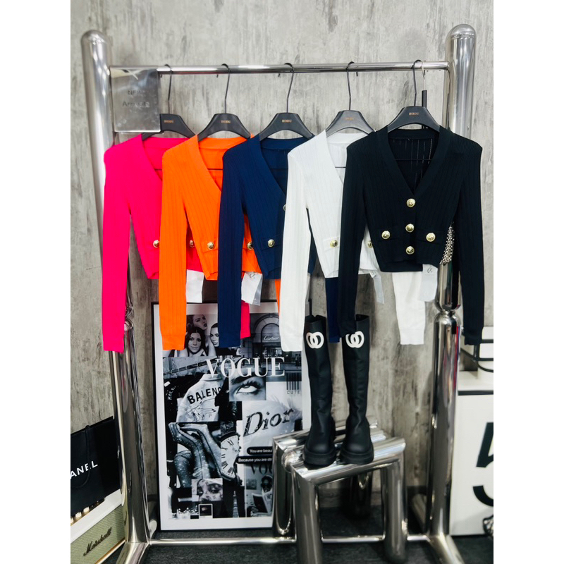 Áo len mongtoghi nút đủ màu new sieu cấp