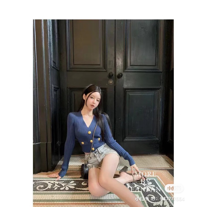 Áo len mongtoghi nút đủ màu new sieu cấp