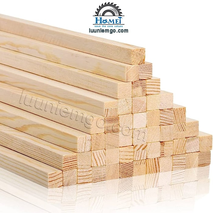 Thanh Gỗ Thông  Dài 13cm Đến 60Cm  Được Bào Mịn Các Cạnh. Sử Dụng Làm Đồ Handmad