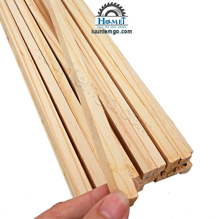 Thanh Gỗ Thông  Dài 13cm Đến 60Cm  Được Bào Mịn Các Cạnh. Sử Dụng Làm Đồ Handmad