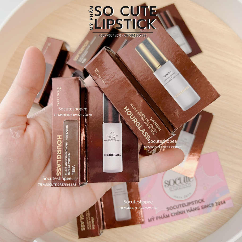 KEM LÓT LÀM MỊN KIỀM DẦU HOURGLASS VANISH AIRBRUSH PRIMER MINISIZE 3.6ML