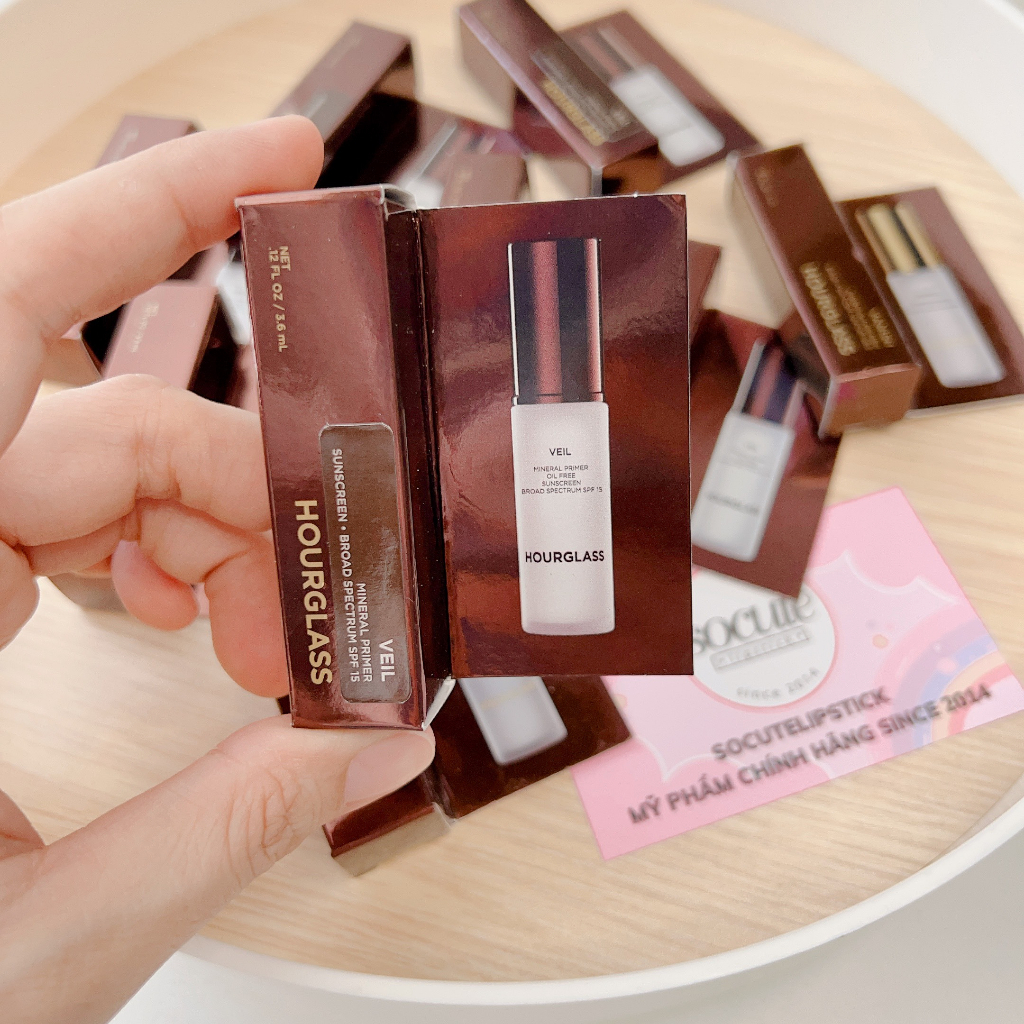 KEM LÓT LÀM MỊN KIỀM DẦU HOURGLASS VANISH AIRBRUSH PRIMER MINISIZE 3.6ML