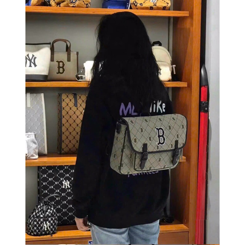 Cặp vuông balo unisex m lb mẫu mới nhất 2023 balo có dây đeo chéo họa tiết monogram