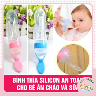 Bình thìa ăn dặm cho bé, Bình thìa bón cháo bón sữa