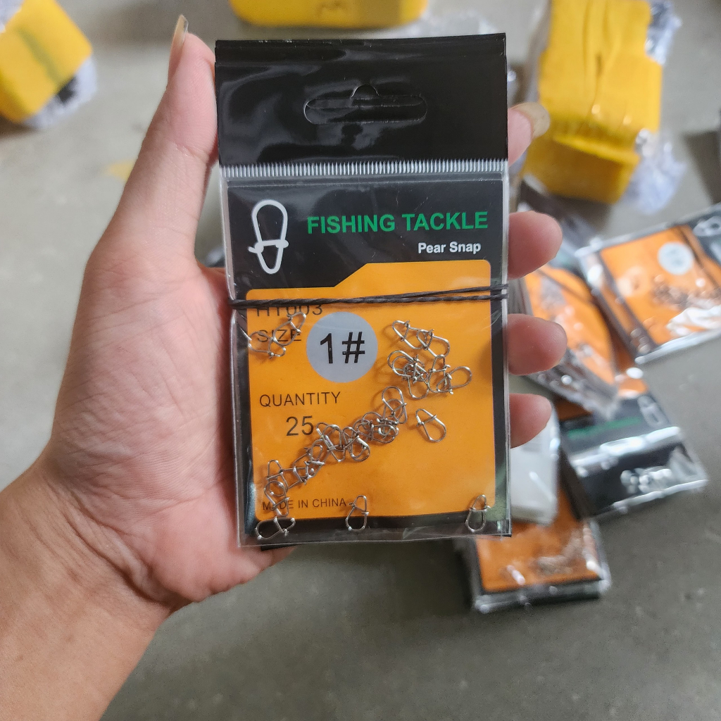 Đồ Câu Lure Khóa snap abu đồ câu lure