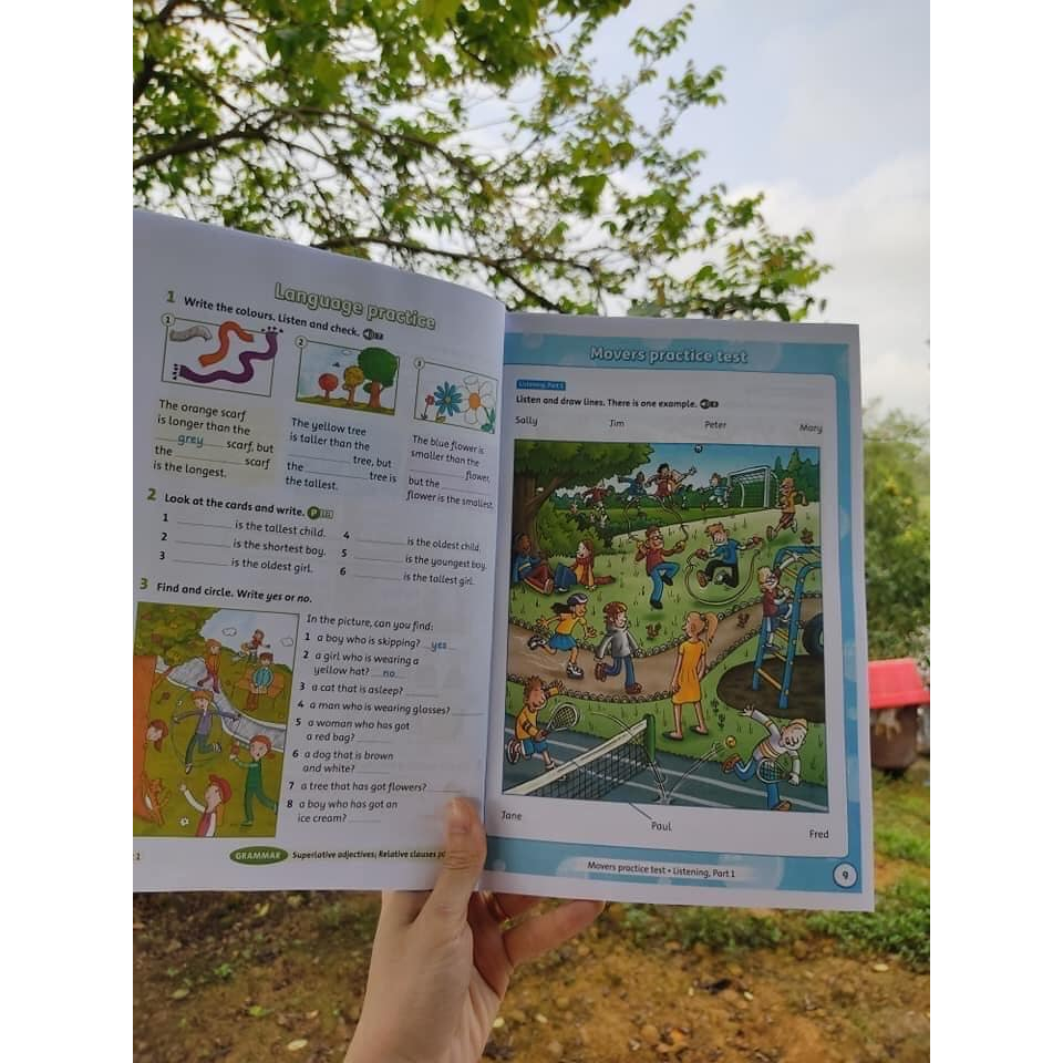 Sách - Get ready for Movers bản 2nd edition - Tặng file nghe Mp3