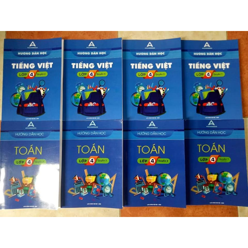 Sách - Hướng dẫn học Toán Tiếng Việt - Lớp 4 Trường Archimedes