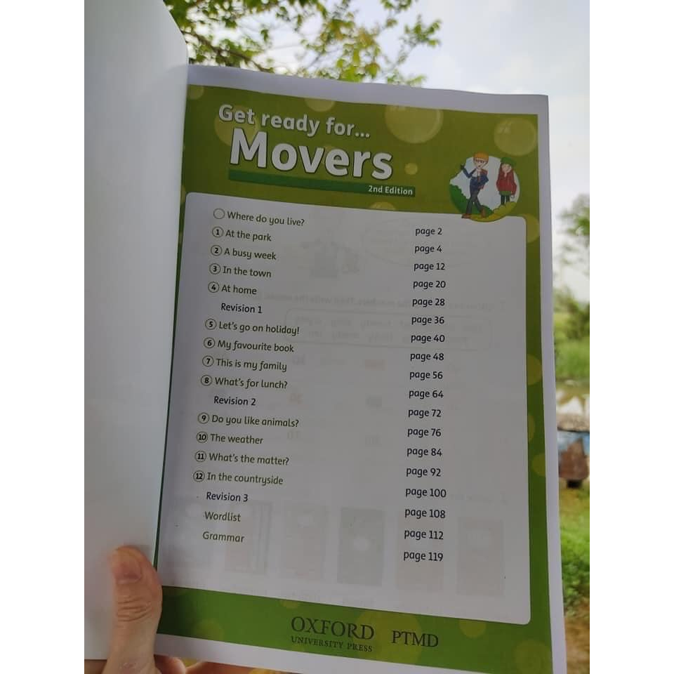 Sách - Get ready for Movers bản 2nd edition - Tặng file nghe Mp3