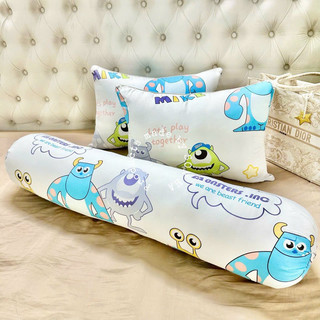 (1vỏ + 1 ruột bông trắng) Gối ôm cotton poly ruột bông hạt cao cấp kích thước dài 100cm