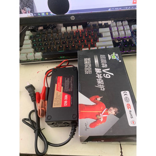 Sạc bình 12V có quạt gió