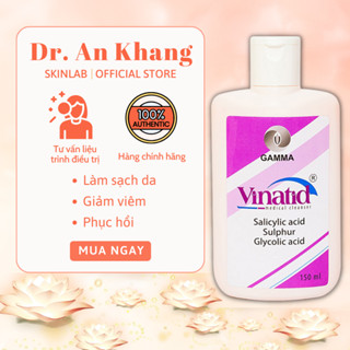 SỮA TẮM RỬA MẶT GIẢM DẦU VINATID 150ML - Dr. An Khang