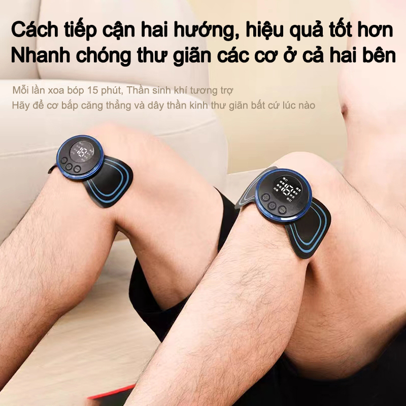 Miếng dán massage  Máy mát xa từ xa thông minh Chân eo / Miếng dán mát xa cơ vai - Máy Mát xa mini Toàn Thân