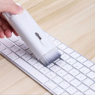 Chổi quét, bộ dụng cụ vệ sinh bàn phím, điện thoại lap top nhỏ gọn, tiện dụng 7 trong 1, 4 trong 1