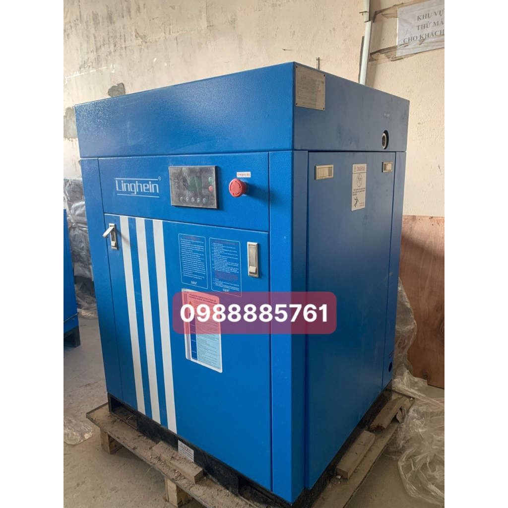 MÁY NÉN KHÍ TRỤC VÍT LỚN SỬ DỤNG TRONG CÔNG NGHIỆP SẢN XUẤT, Y TẾ , VỆ SINH , TẠO KHÍ THƯƠNG HIỆU LINGHEIN