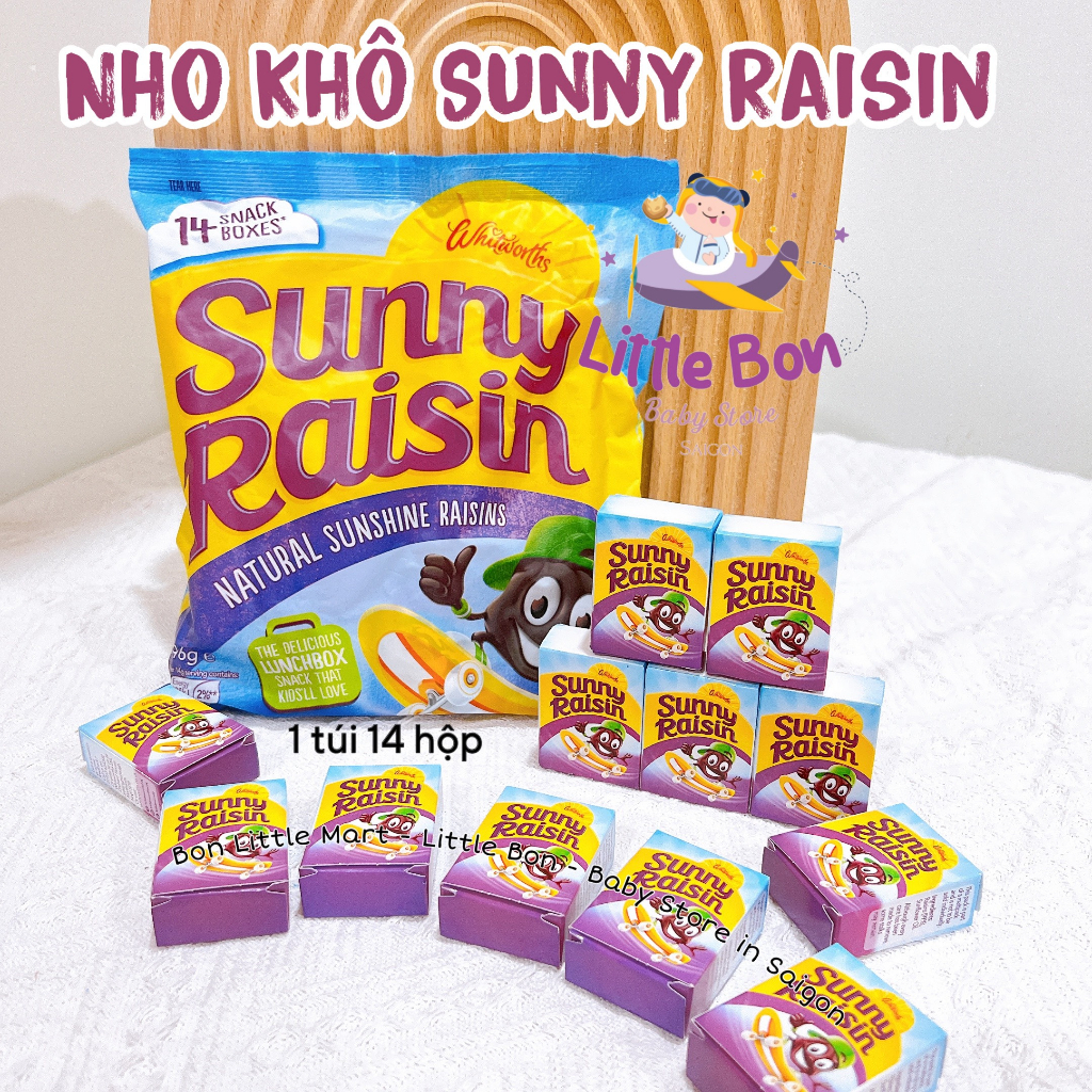 Nho khô Sunny Whitworths UK bay air_Date 03.24