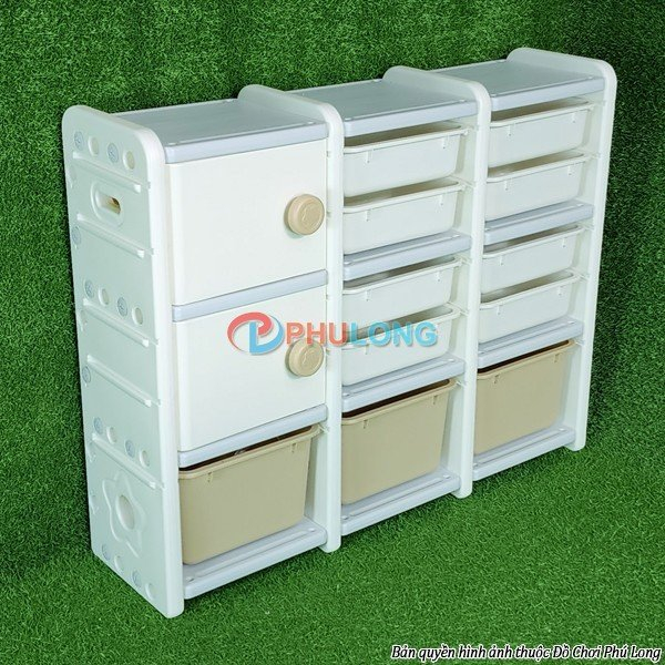 Kệ đựng đồ chơi cho bé bằng nhựa PL2507C