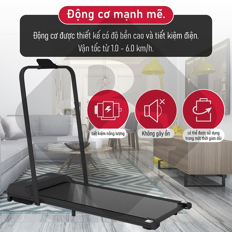 Pro Máy chạy bộ trong nhà máy đi bộ gia dụng băng chạy chống rung EVA