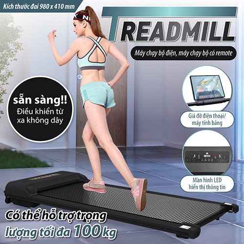 Professionall.gym19-Máy chạy bộ trong nhà máy đi bộ gia dụng băng chạy chống rung EVA