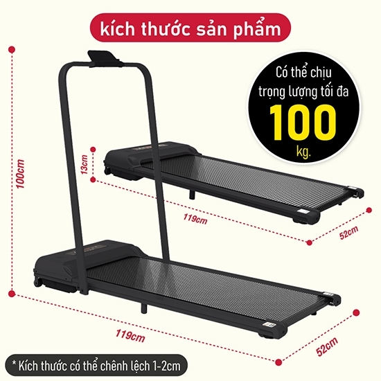Professionall.gym19-Máy chạy bộ trong nhà máy đi bộ gia dụng băng chạy chống rung EVA