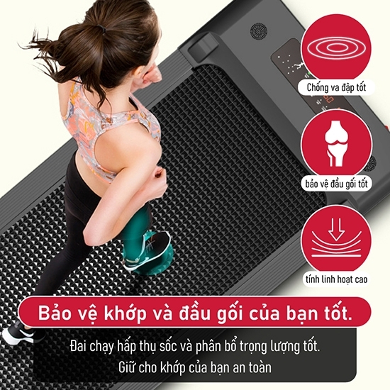 Professionall.gym19-Máy chạy bộ trong nhà máy đi bộ gia dụng băng chạy chống rung EVA