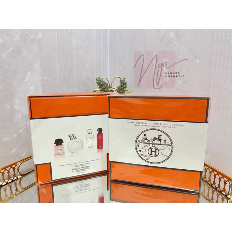 Nước Hoa Hermes Parfums Set 4 Chai Mini x 7.5ml