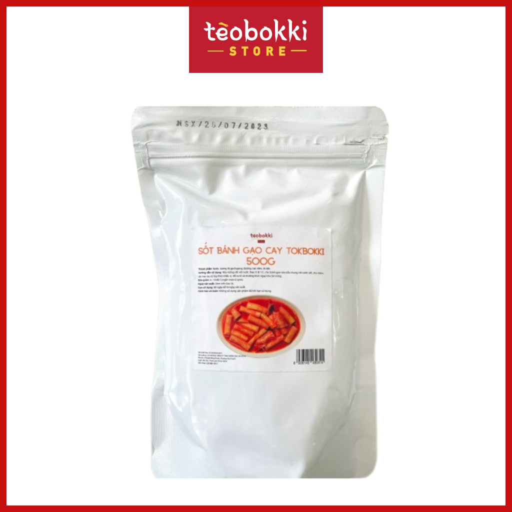 Sốt nấu tokbokki 500g, 1kg