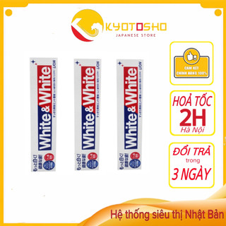 Combo 3 Kem đánh răng white white 150g - Nhật Bản