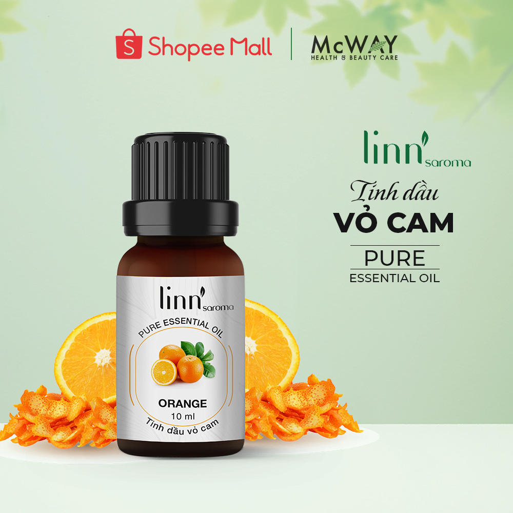 linn'saroma - Tinh dầu thiên nhiên - Vỏ cam - 10ml/30ml/50ml/100ml