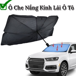 Tấm Che Nắng,Ô dù Che Nắng Ô Tô Kính Lái Phủ Bạc Chống Nắng Chống Tia UV Hiệu Quả tặng kèm bao da