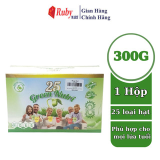 Sữa hạt ngũ cốc 25 green nutri singapore chính hãng hộp 300g