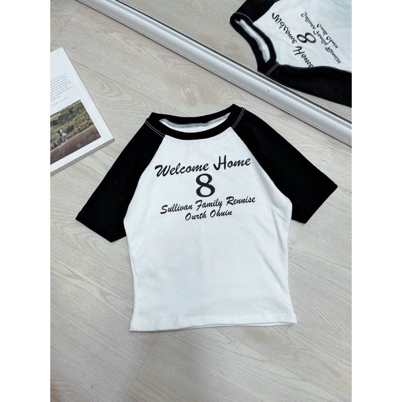 Áo thun croptop in hình số 8 - Z7U